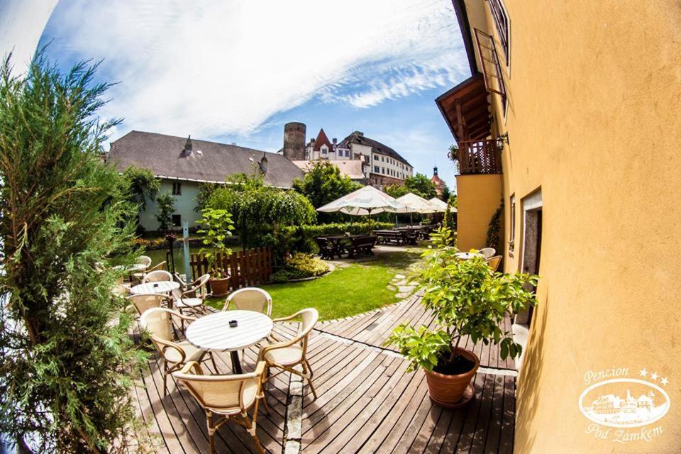 Penzion Pod Zamkem Jindrichuv Hradec Exterior photo